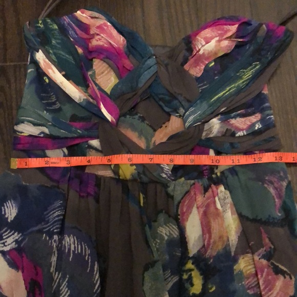 Stunning TED BAKER floor length dress TB 2= US 4 - Picture 11 of 14